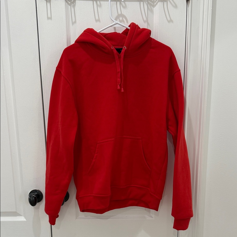 Red Men's Hoodie medium